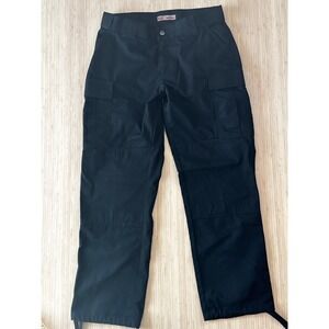 5.11 Tactical Men's Black Cargo Pants‎ Size 10 Regular Work Utility 64359-019